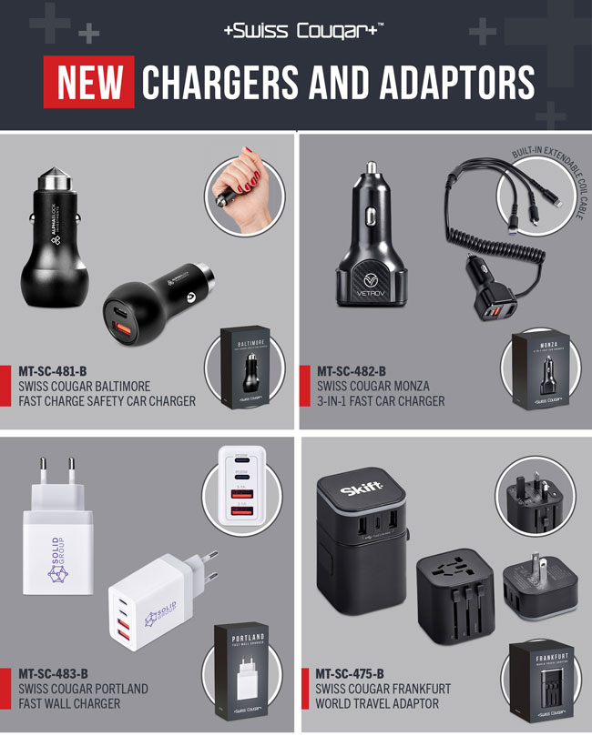 charges and adaptors